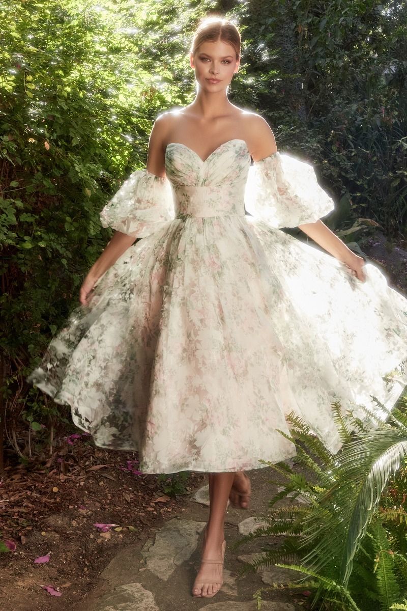 ENGLISH GARDEN TEA GOWN  A1196