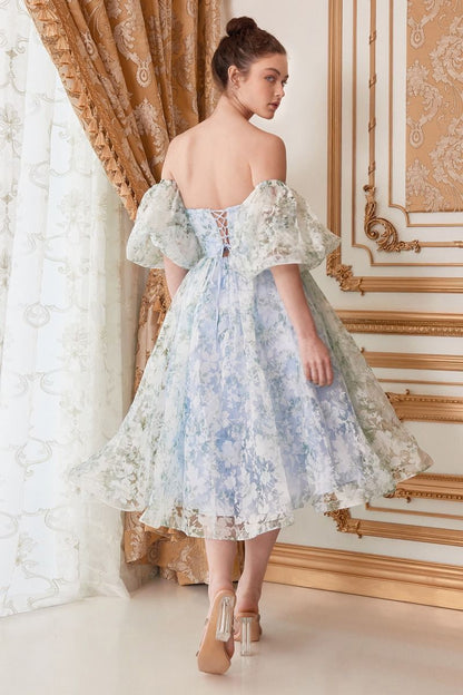 ENGLISH GARDEN TEA GOWN  A1196